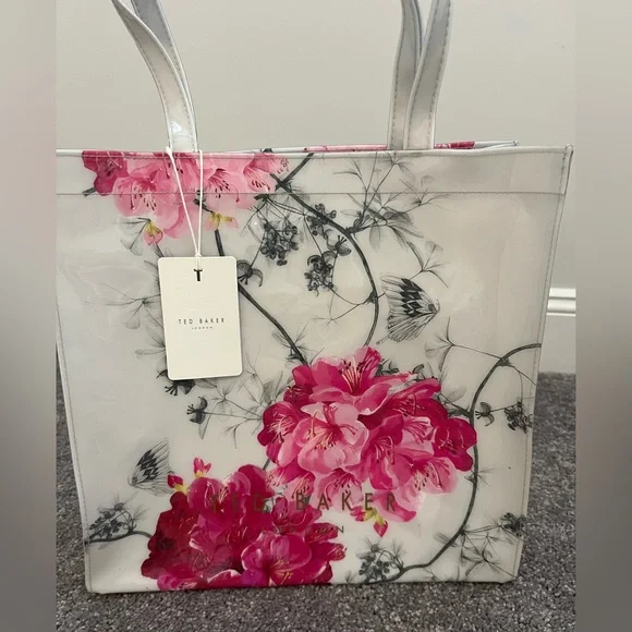 Ted Baker PVC Floral Tote - Picture 2 of 12